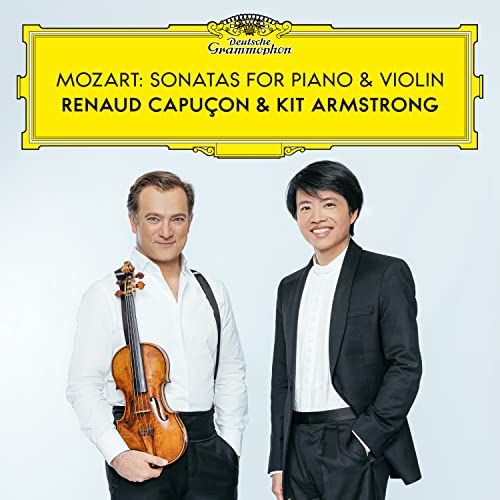 Renaud Capuçon/Kit Armstrong Mozart: Sonatas For Piano & Violin [4 CD Boxset]