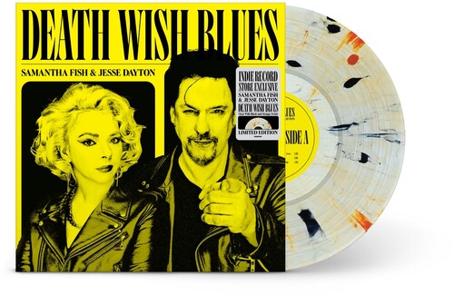 Samantha Fish Death Wish Blues (Indie Exclusive, Limited Edition, Clear Vinyl, Black, Orange)