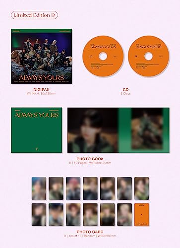 SEVENTEEN ALWAYS YOURS [Limited Edition B] [2CD + Book]