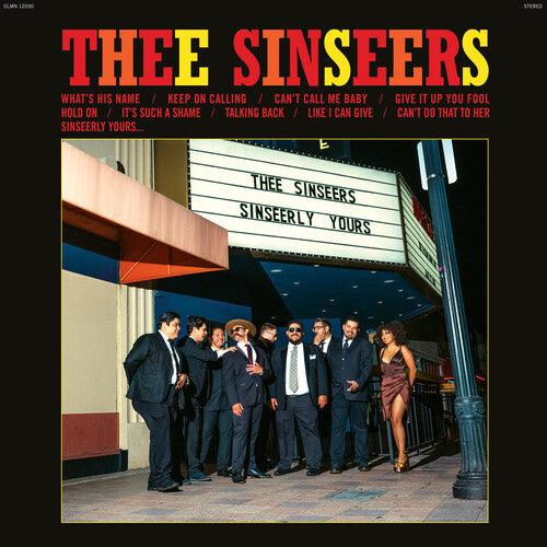 Thee Sinseers | Sinseerly Yours (LP, Turquoise Colored Vinyl)