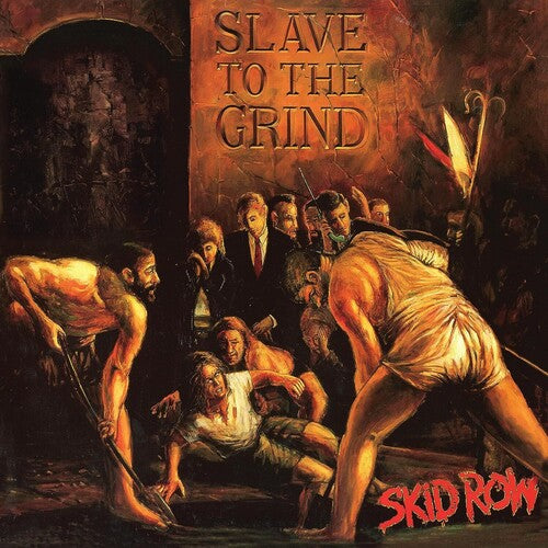 Skid Row Slave To The Grind (Orange & Black Marble)
