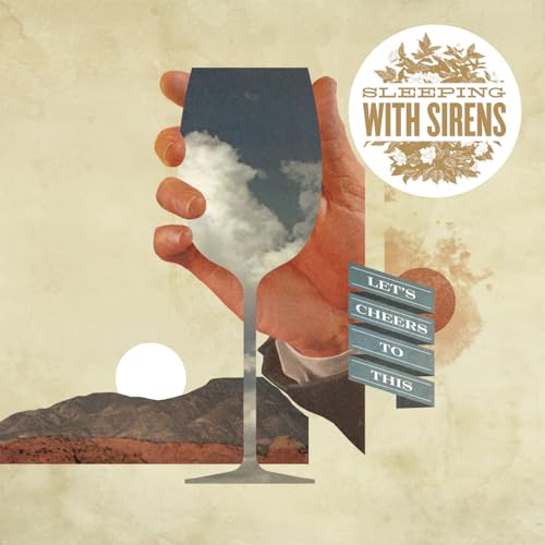 Sleeping With Sirens Let's Cheers To This (WHITE & GOLD SMUSH)