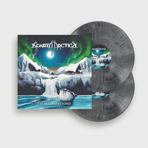 Sonata Arctica Clear Cold Beyond 2LP (white & black marbled) in gatefold