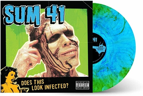 Sum 41 Does This Look Infected (Limited Edition, 180 Gram Blue Swirl Vinyl) [Import]