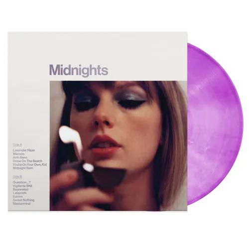 Taylor Swift Midnights [Explicit Content] (Indie Exclusive, Limited Edition, Colored Vinyl, Purple Marble)