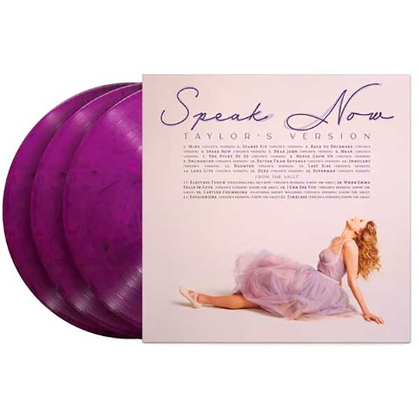 Taylor Swift Speak Now (Taylor's Version) [Orchid Marbled 3 LP]