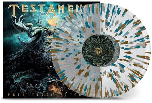 Testament Dark Roots of Earth (Colored Vinyl, Clear, Gold & Green Splatter, Gatefold LP Jacket) (2 Lp's)