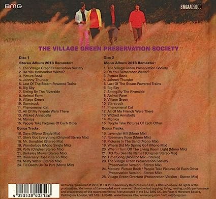 The Kinks The Kinks Are The Village Green Preservation Society (Deluxe Edition, Bonus Tracks) [Import] (2 Cd's)