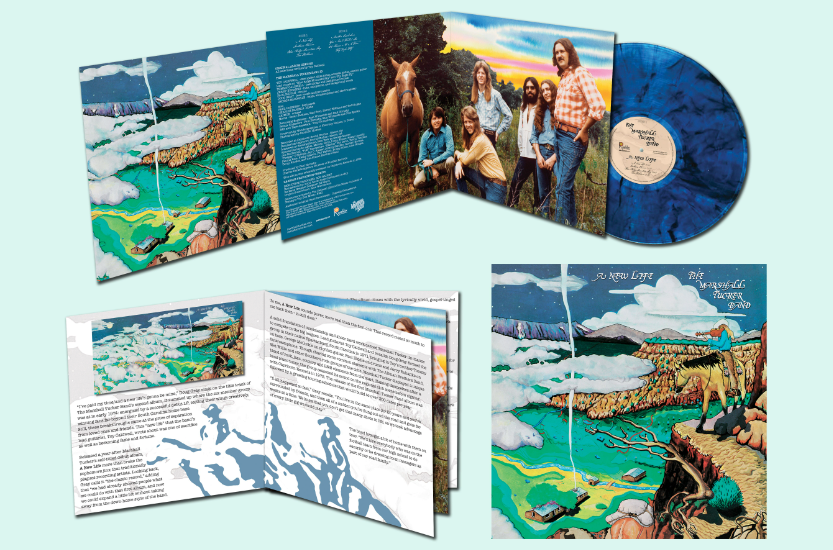 The Marshall Tucker Band A New Life: 50th Anniversary Edition (Colored Vinyl, Blue Smoke, Anniversary Edition)