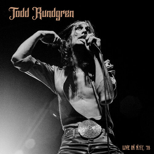 Todd Rundgren Live in NYC '78 (Colored Vinyl, Gold)