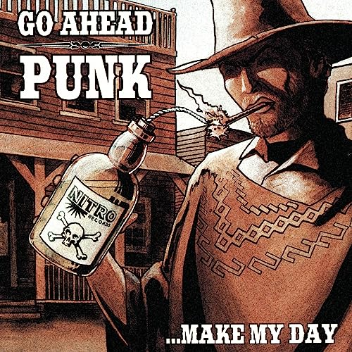 Various Artists Go Ahead Punk...Make My Day [Orange Splatter LP]