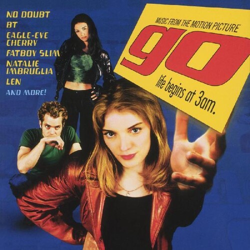 Various Artists Go (Music From The Motion Picture) (25th Anniversary) (Colored Vinyl, Blue Smoke, Gatefold LP Jacket) (2 Lp's)