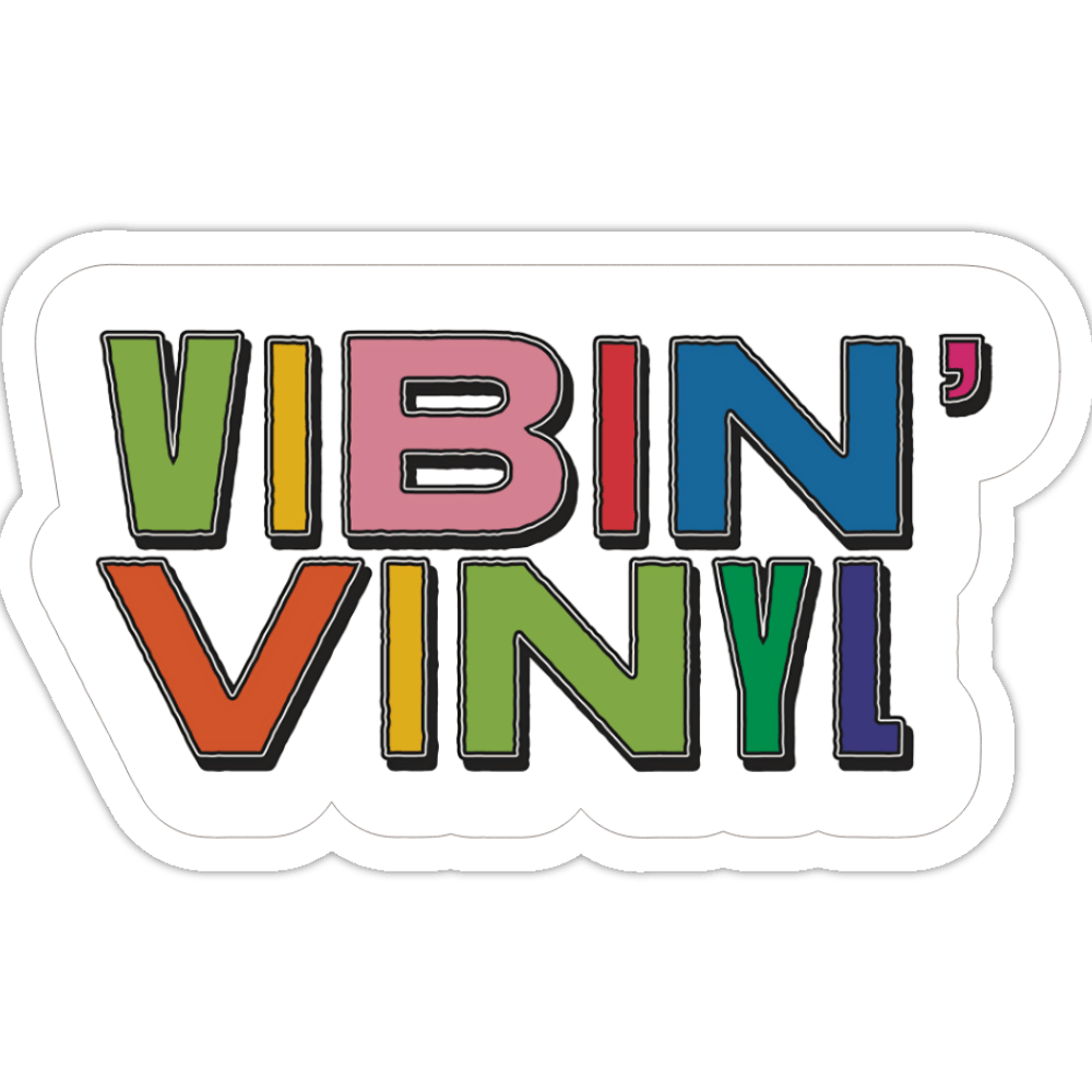 Vibin' Vinyl | Vibin' Vinyl Logo Sticker