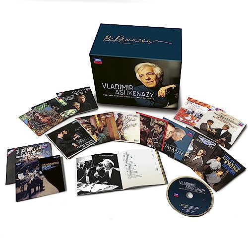 Vladimir Ashkenazy Complete Chamber Music & Lieder Recordings [51 CD Box Set]