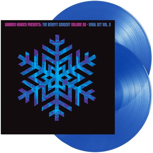 Warren Haynes Warren Haynes Presents: The Benefit Concert Volume 20, Vinyl Vol. 3 (180 Gram Vinyl, Colored Vinyl, Blue) (2 Lp's)