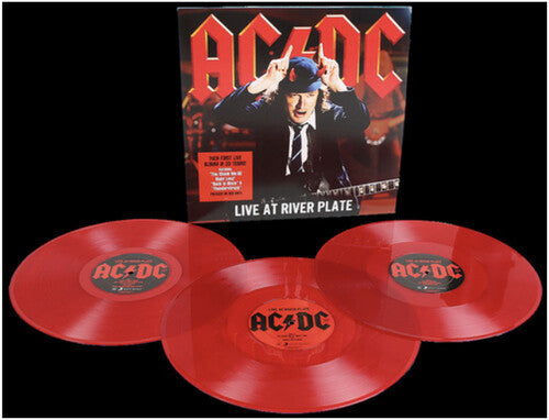 AC/DC - Live at River Plate (3LPs | Translucent Red Vinyl, Import)