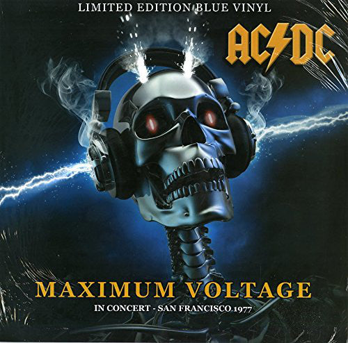 AC/DC - Maximum Voltage - In Concert - San Francisco '77 (LP | Blue Vinyl, Import)