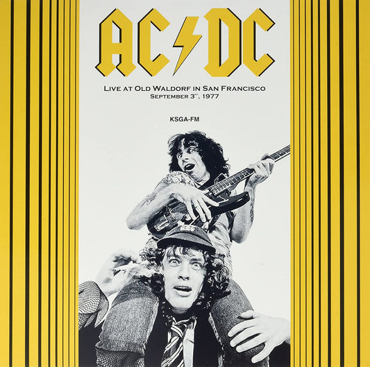 AC/DC - Live At Old Waldorf In San Francisco September 3rd, 1977 (LP | Translucent Red Vinyl, Import)