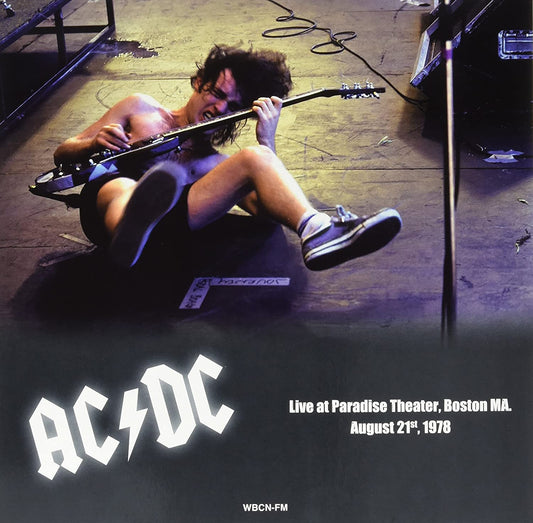 AC/DC - Live at Paradise Theater, Boston MA. August 21st, 1978 (LP | Import, Translucent Blue Vinyl, 180 Grams)