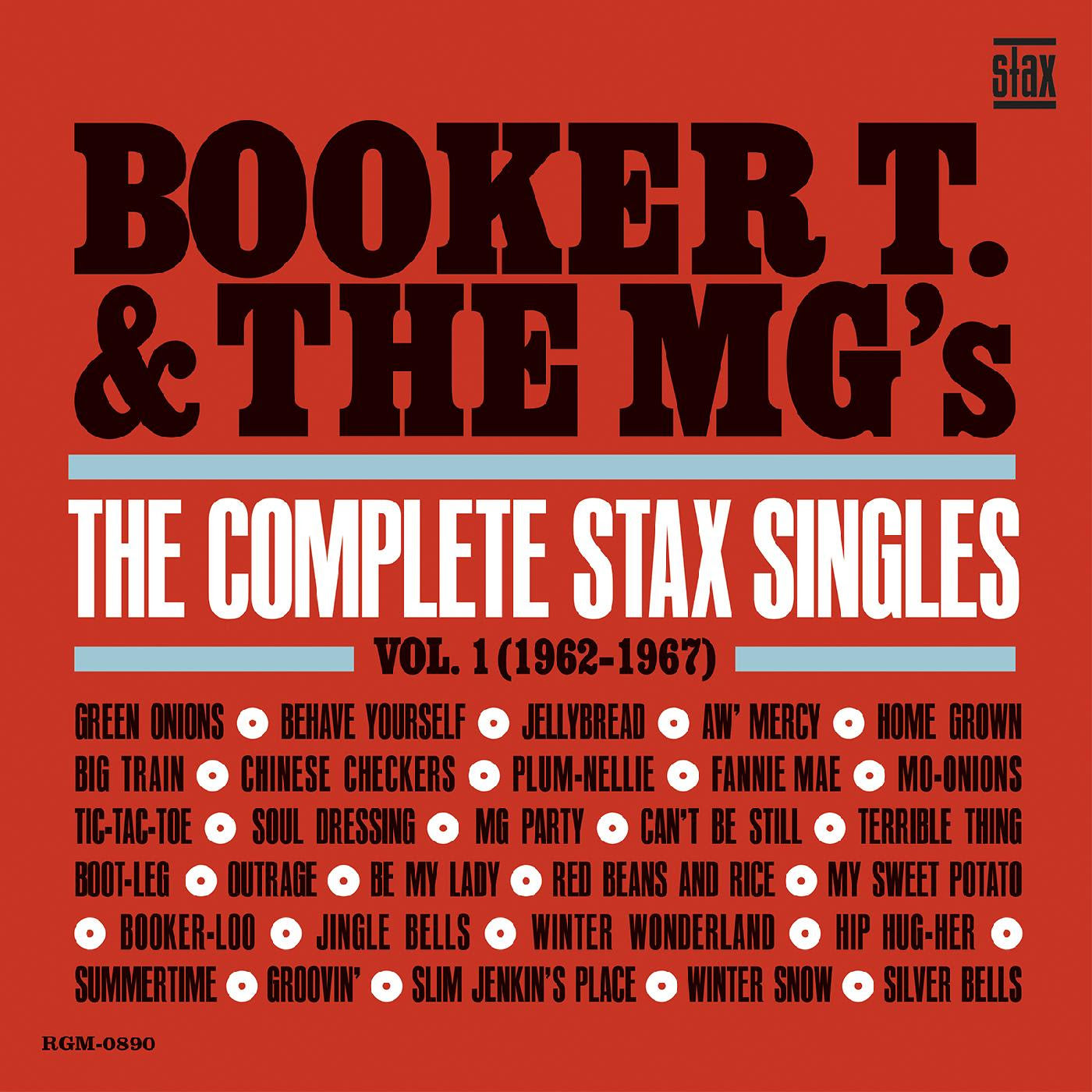 Booker T. & the MG's The Complete Stax Singles Vol. 1 (1962-1967) (2-LP, Red Vinyl)