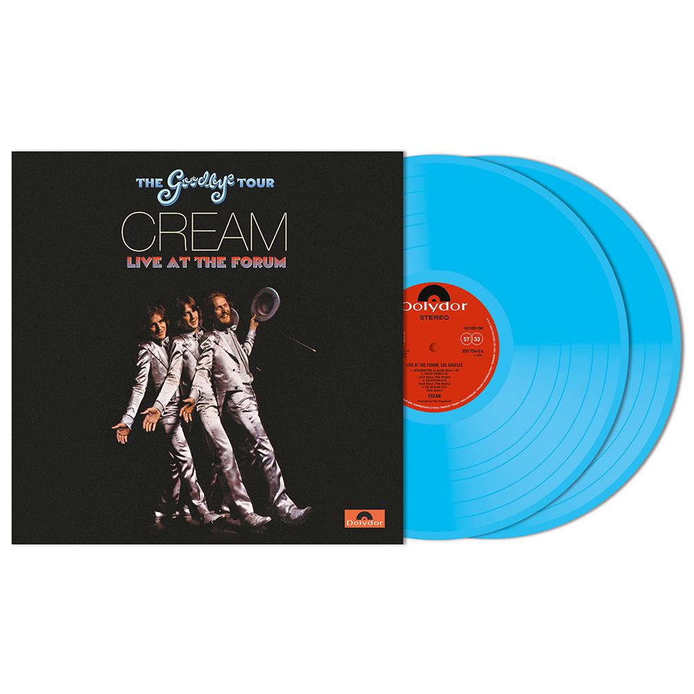 Cream Goodbye Tour – Live 1968 [Blue 2 LP] [Limited Edition]