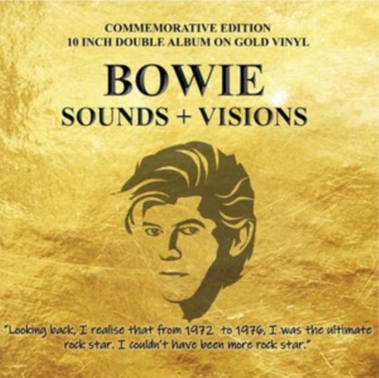 David Bowie Sounds & Visions (10" Gold Vinyl) (2 Lp's)