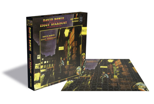David Bowie The Rise And Fall Of Ziggy Stardust And The Spiders From Mars (500 Piece Jigsaw Puzzle)