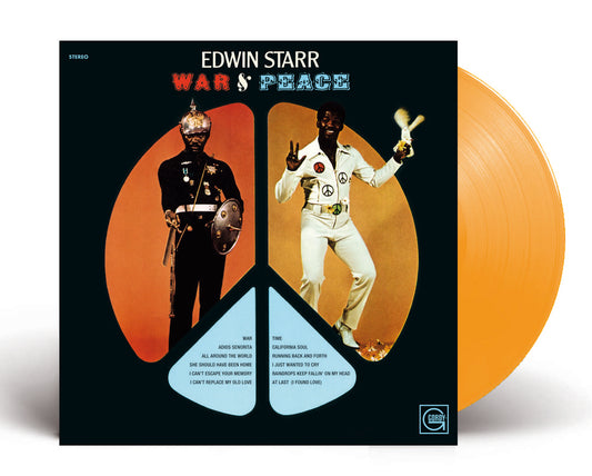 Edwin Starr War & Peace (Limited Edition, 140 Gram Orange Vinyl)