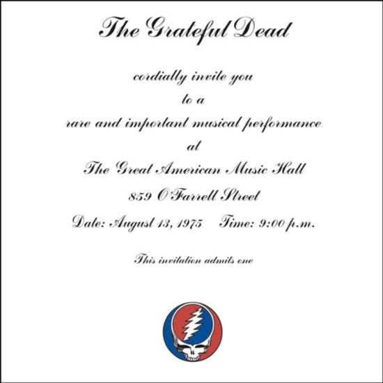 Grateful Dead One From The Vault: Live at the Great American Music Hall, San Francisco 8/13/75