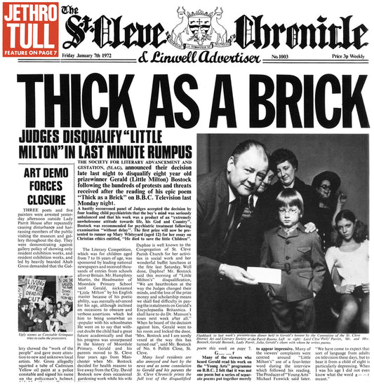 Jethro Tull | Thick As A Brick: 50th Anniversary Edition (LP)