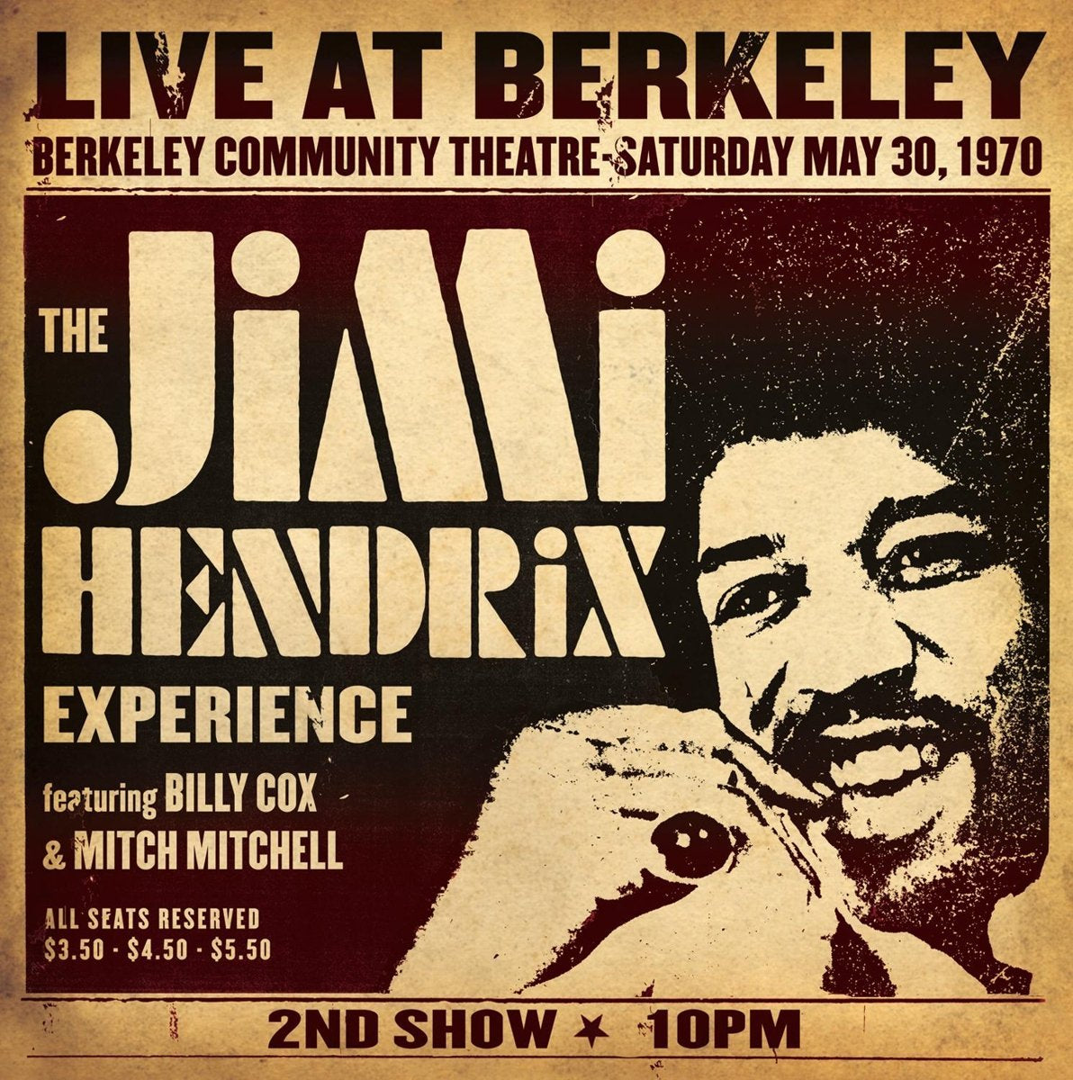 Jimi Hendrix Experience Jimi Hendrix Experience Live at Berkeley (2 Lp's)