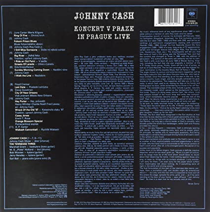 Johnny Cash Koncert v Praze In Prague: Live