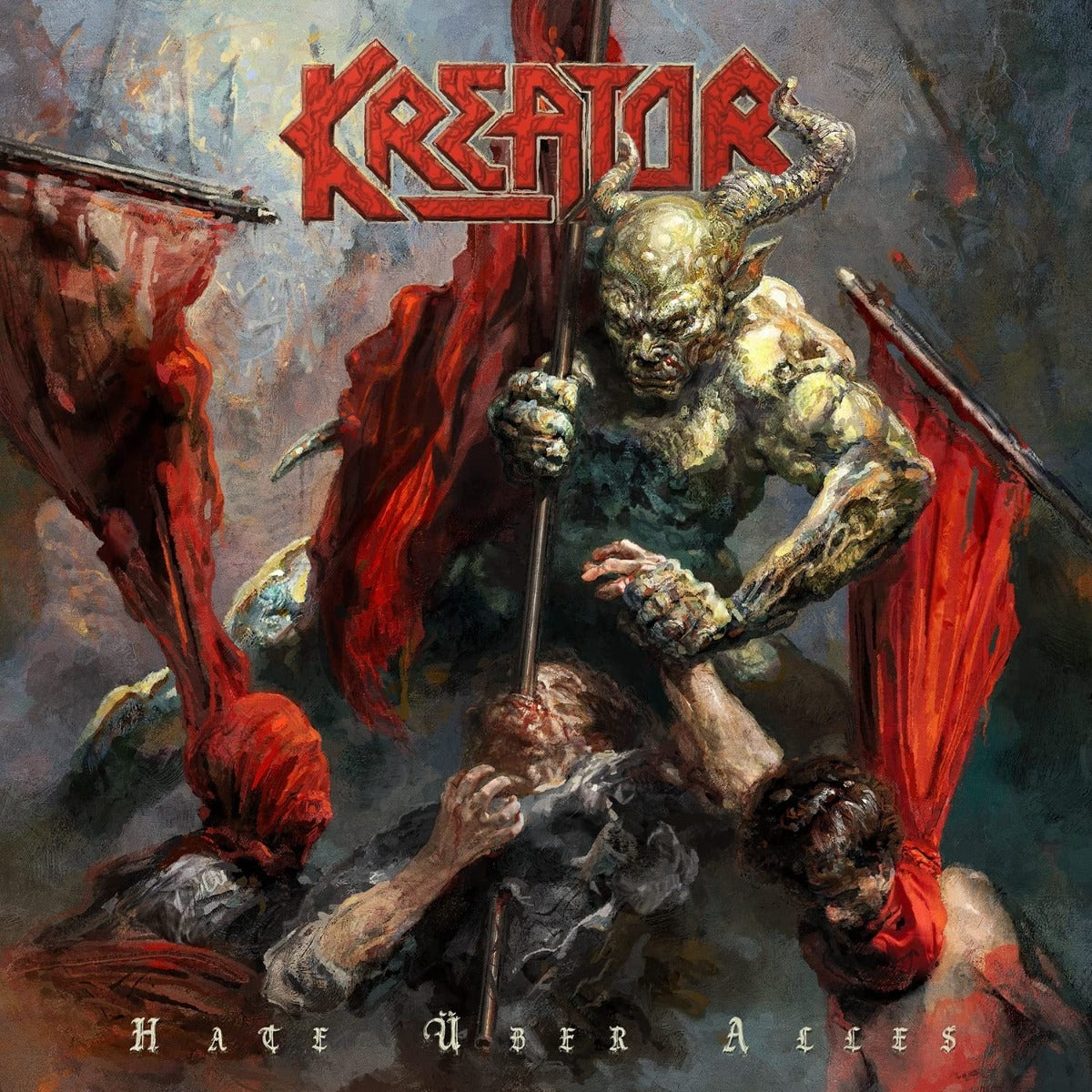 Kreator Hate Uber Alles (Trifold, Double Black Vinyl W/ Etching) (2 Lp's)