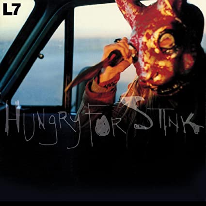 L7 Hungry for Stink (Red & Yellow "Sunspot" Swirl Vinyl)