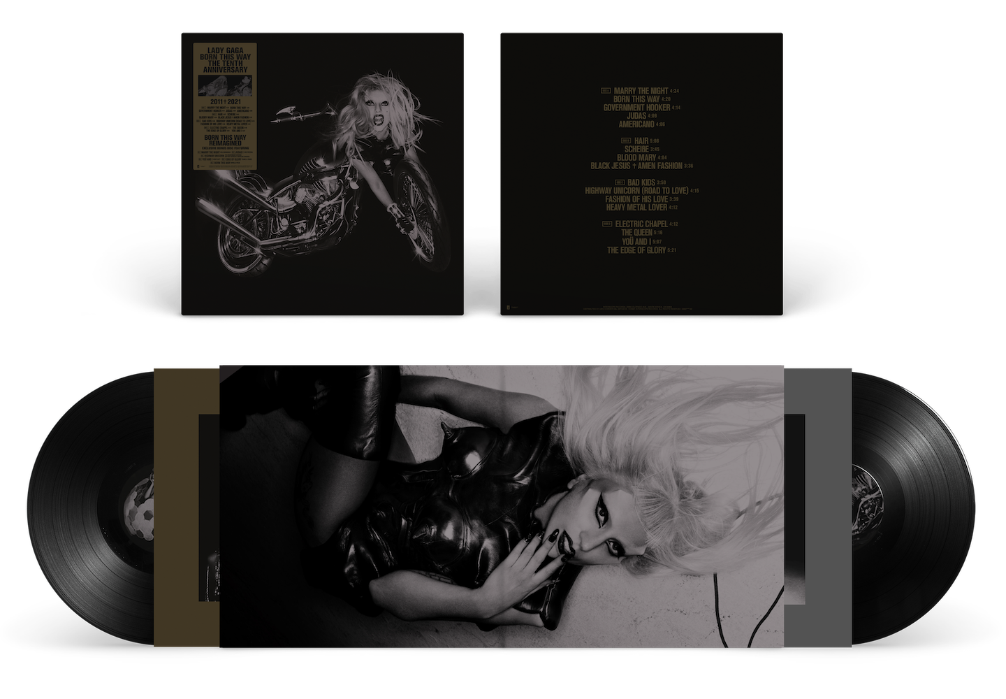 Lady Gaga Born This Way: The Tenth Anniversary Edition (3 Lp's)