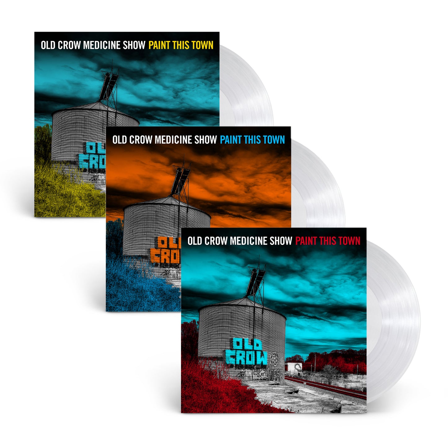 Old Crow Medicine Show Paint This Town [Random Jacket Clear LP]