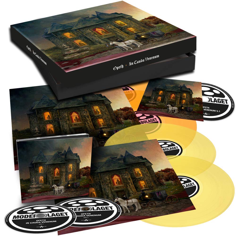 Opeth In Cauda Venenum (Connoisseur Edition) (Clear Vinyl, Boxed Set, Indie Exclusive, Remastered, Remixed)