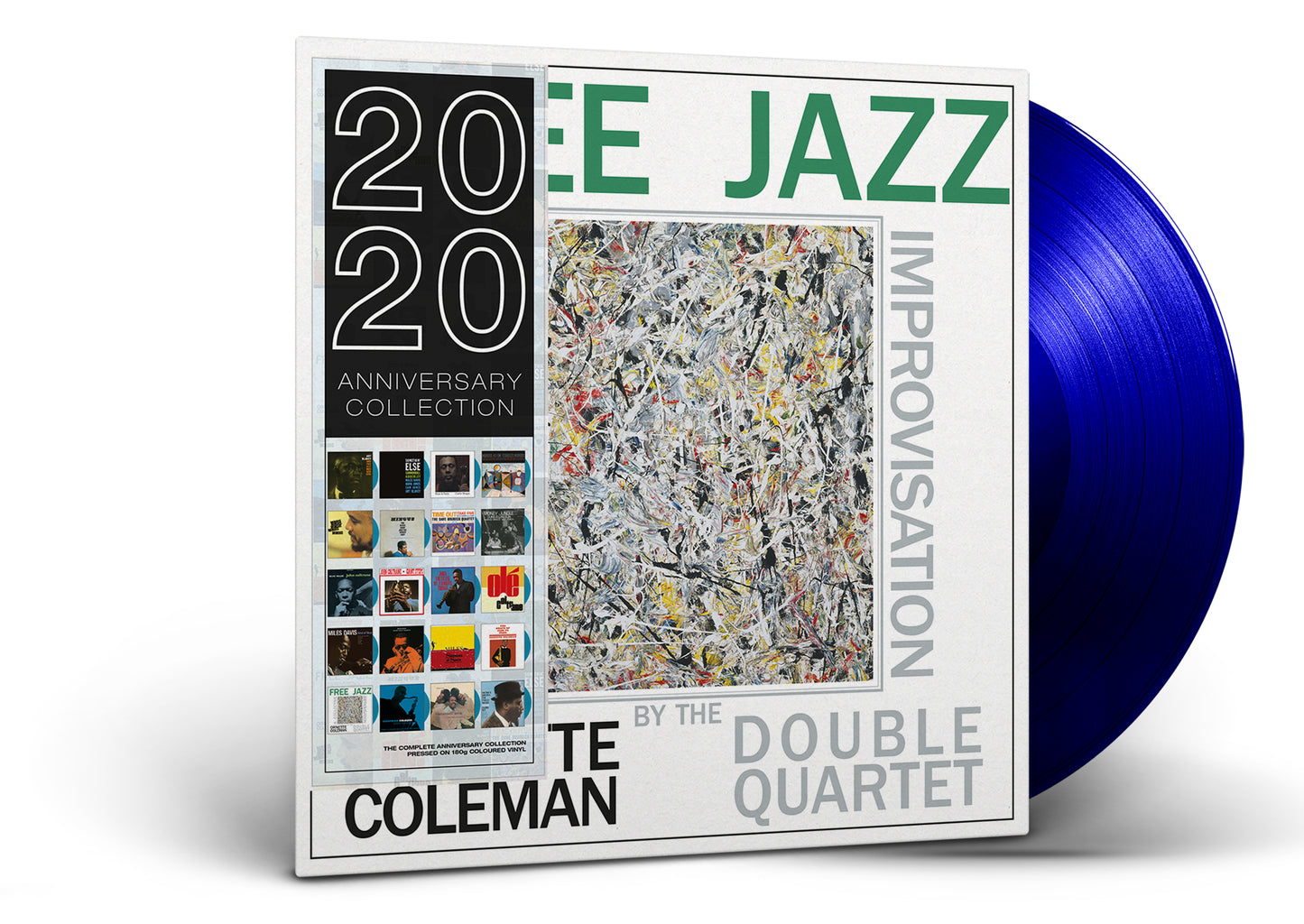 Ornette Coleman Double Quartet Free Jazz (Blue Vinyl)