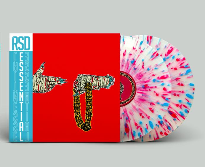 Run The Jewels Run The Jewels 2 (RSD Essential Clear w/ Red & Teal Splatter) (2 Lp's)