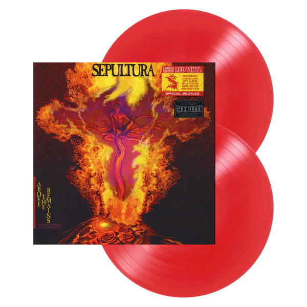 Sepultura Above The Remains - Live '89 (Limited Edition, Red Vinyl, Rocktober 2018 Exclusive)