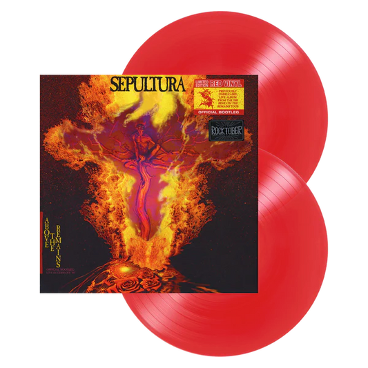 Sepultura Above The Remains - Live '89 (Limited Edition, Red Vinyl, Rocktober 2018 Exclusive)