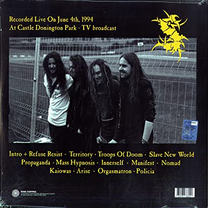 Sepultura Castle Manifest - Live At Donington 1994 TV Broadcast [Import]