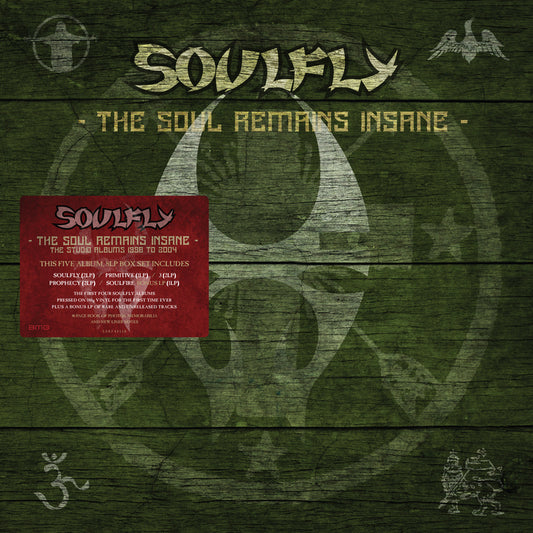 Soulfly | The Soul Remains Insane: The Studio Albums 1998 to 2004 (8LP Box Set)