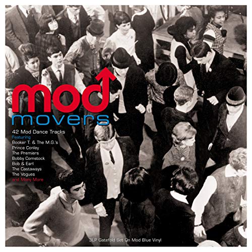 VARIOUS ARTISTS Mod Movers (Blue Vinyl)