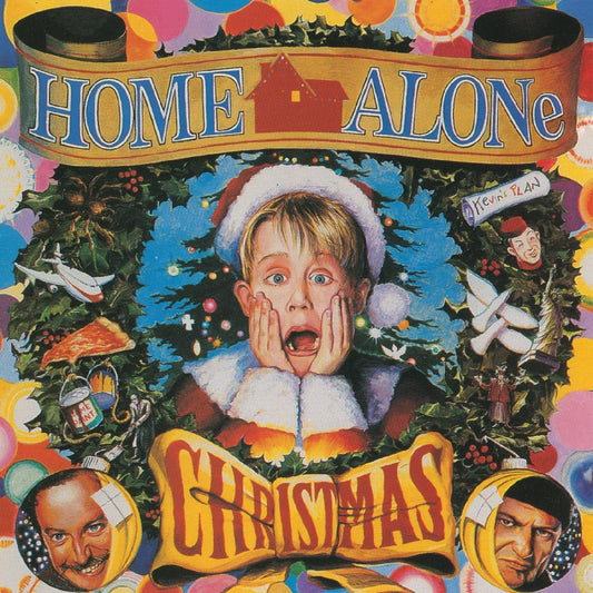 Various Artists Home Alone Christmas (Clear with Red & Green "Christmas Party" Swirl Vinyl Edition)