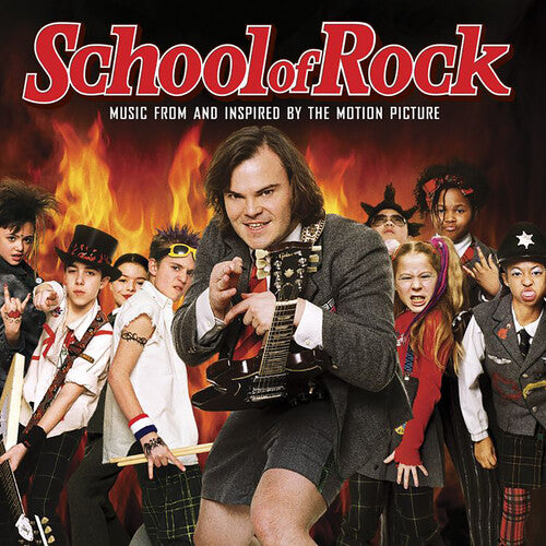 Various Artists School of Rock (Orange Vinyl) (2LP )[ROCKTOBER EXCLUSIVE]