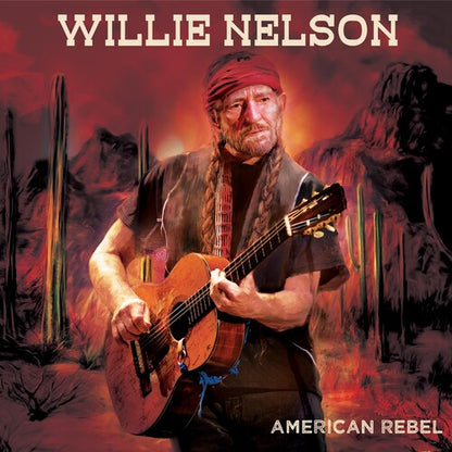 Willie Nelson American Rebel- RED MARBLE