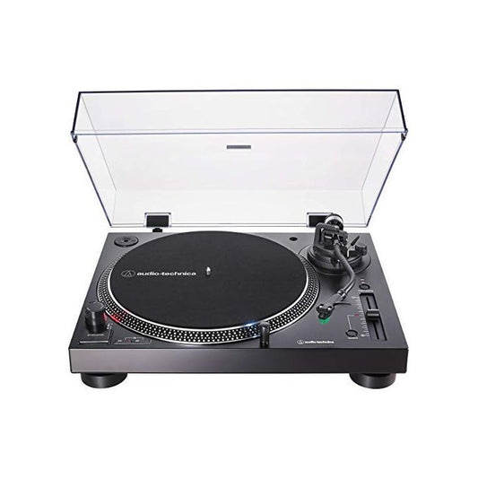 AT-LP120XUSB Direct-Drive Professional Turntable (USB & Analog) with Built-In Cartridge and Switchable Phono Preamp (Black) by Audio-Technica - Vibin' VinylTurntables & Record PlayersAudio-Technica4961310148751