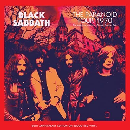 Black Sabbath The Paranoid Tour 1970 (Limited Edition on Red Vinyl)