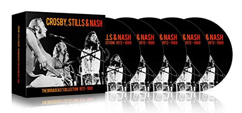 Crosby Stills & Nash THE BROADCAST COLLECTION 1972 - 1989 (5 CD BOX)